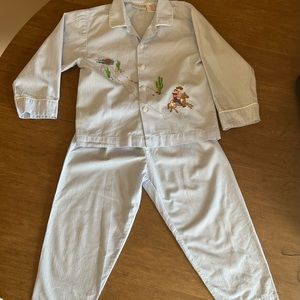 Cowboy Pajamas Size 3/4